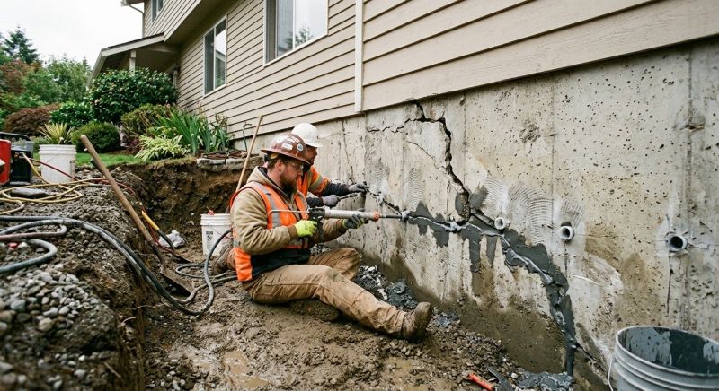 Basement Crack Repair in Moncks Corner, SC