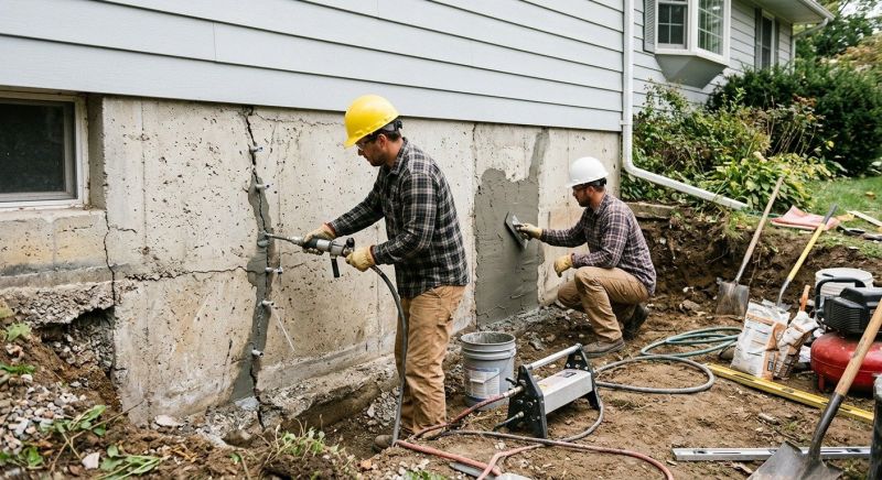 Basement Foundation Repair in Dorchester County, SC