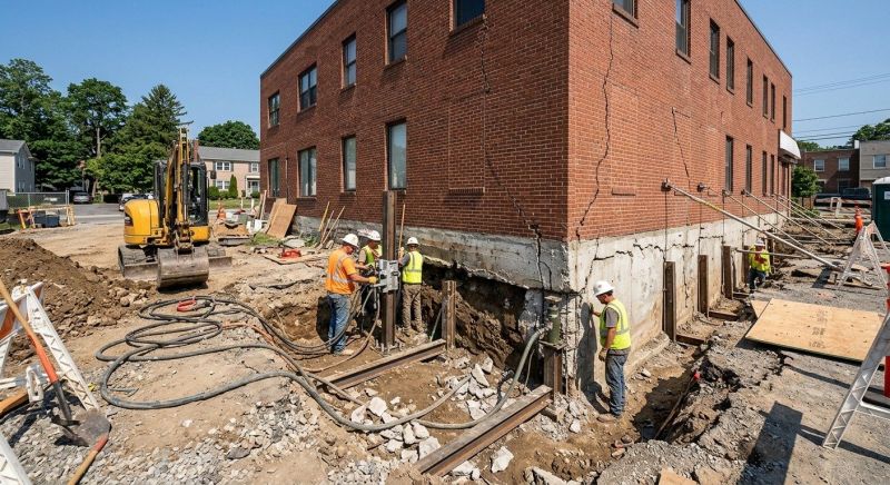 Building Foundation Repair in Charleston, SC