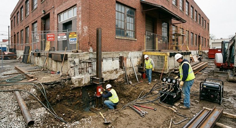 Building Foundation Repair in Summerville, SC