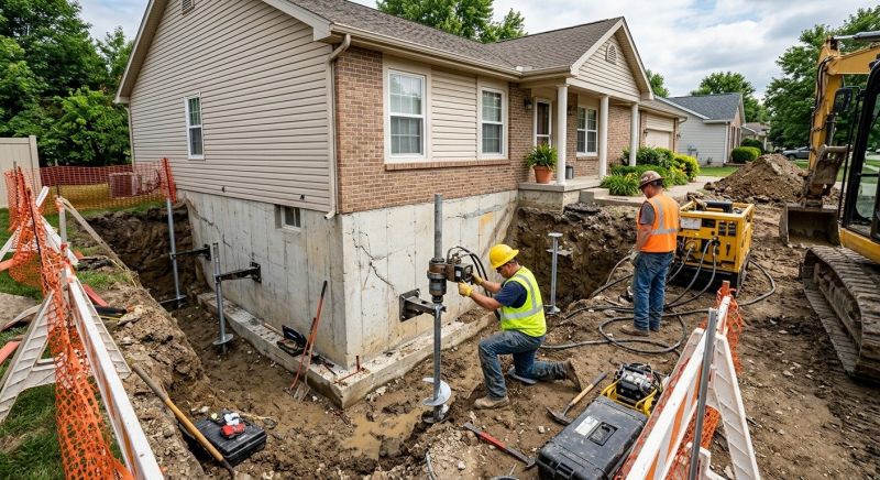 Building Foundation Repair in Summerville, SC