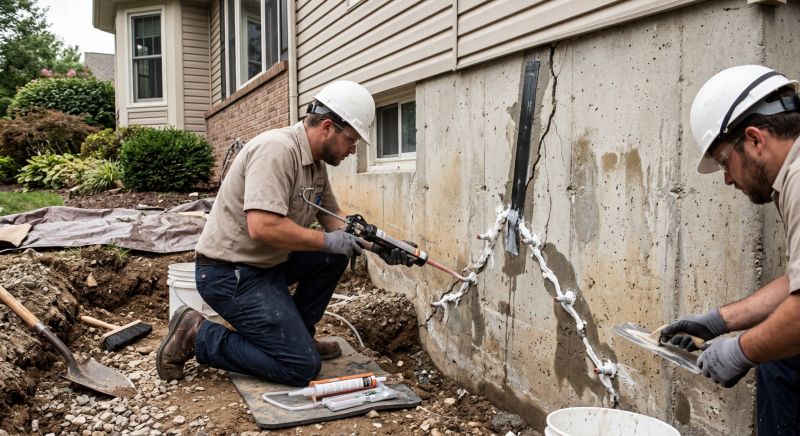 Cracked Foundation Repair in Awendaw, SC