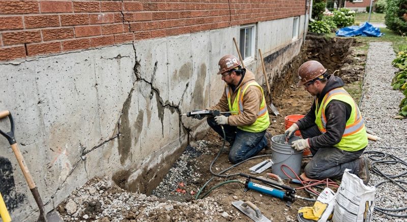 Cracked Foundation Repair in North Charleston, SC