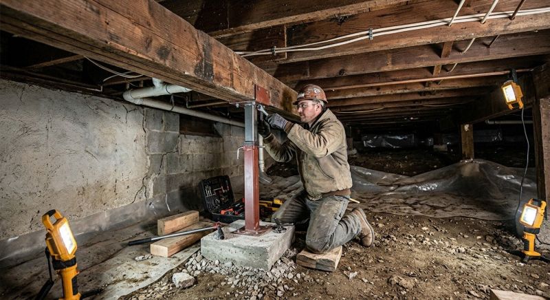 Crawlspace Foundation Repair in Awendaw, SC