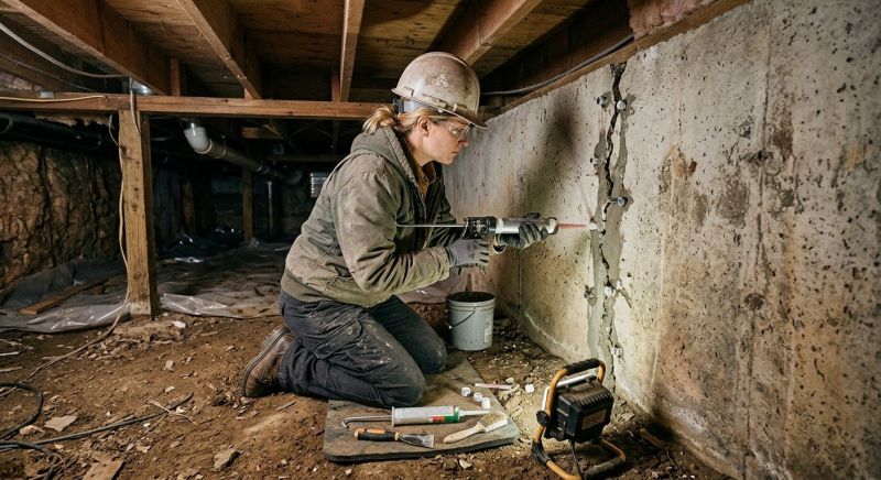 Crawlspace Foundation Repair in Summerville, SC
