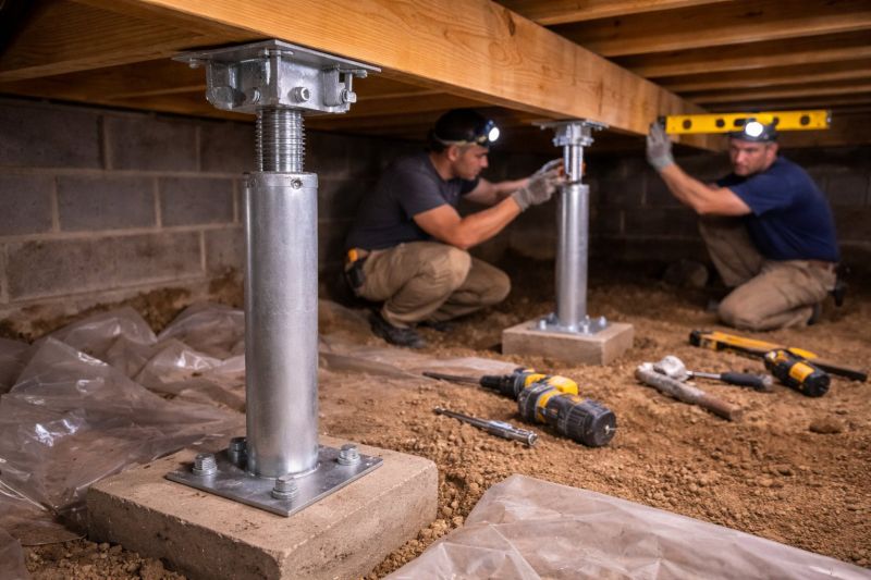 Crawlspace Structural Repair in Moncks Corner, SC