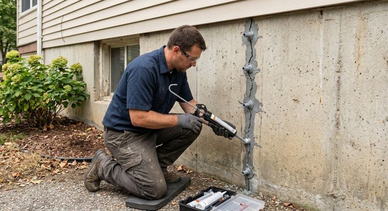 Foundation Crack Sealing in Moncks Corner, SC