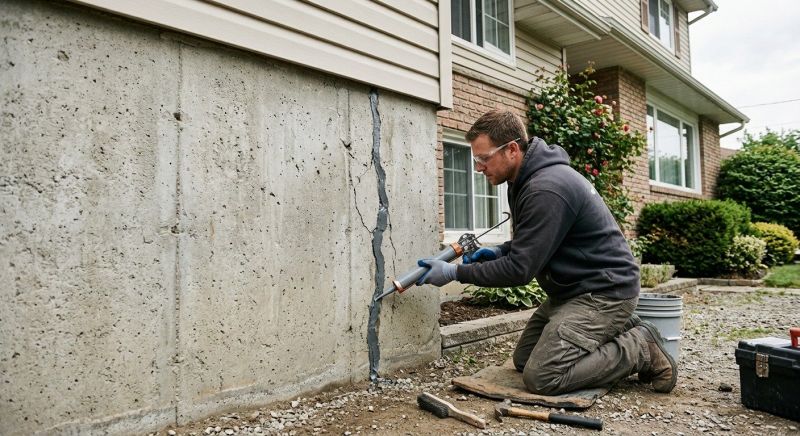 Foundation Crack Sealing in Moncks Corner, SC