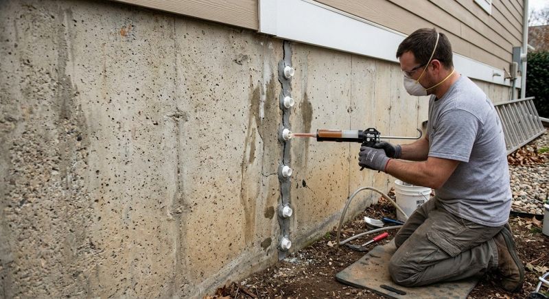 Foundation Crack Sealing in Moncks Corner, SC