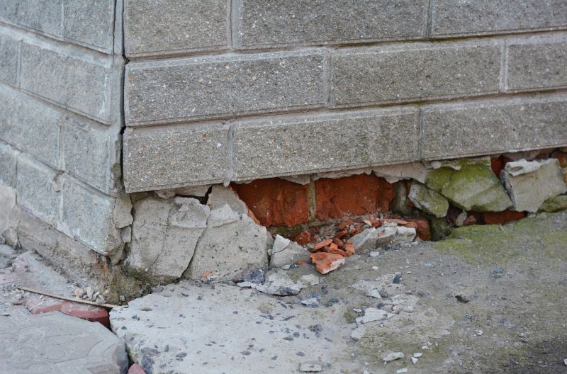 Foundation Damage Repair in Bonneau, SC