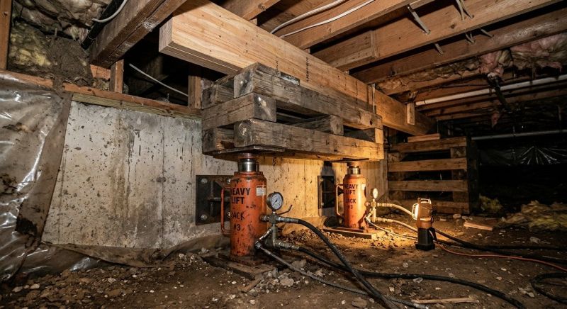 Foundation Jacking in Awendaw, SC