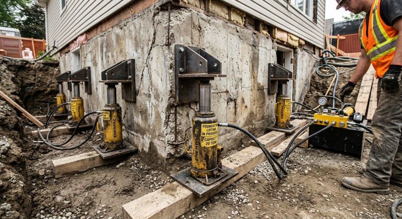 Foundation Jacking in Dorchester County, SC