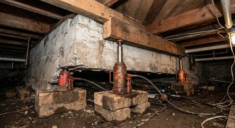 Foundation Jacking in Dorchester County, SC