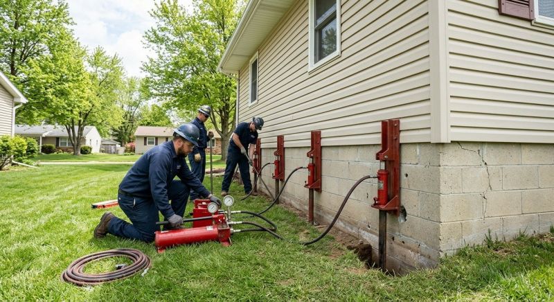 Foundation Jacking in Goose Creek, SC
