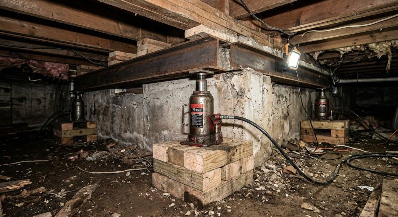 Foundation Jacking in Moncks Corner, SC