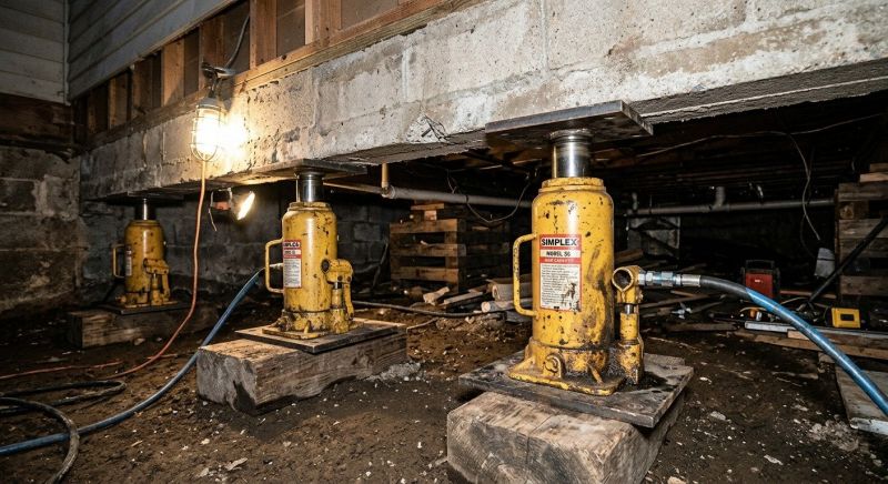 Foundation Jacking in North Charleston, SC