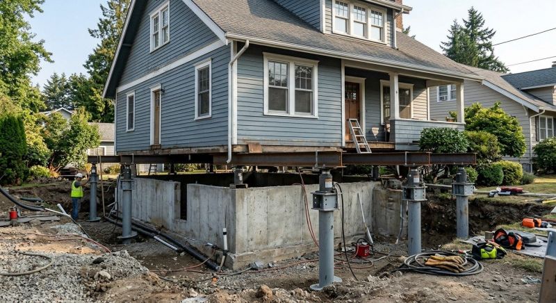 Foundation Raising in Saint Stephen, SC