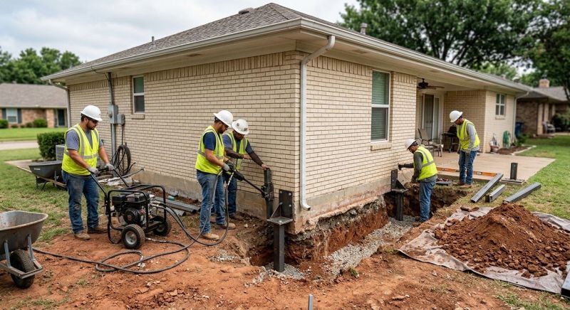 Foundation Stabilizing in Berkeley County, SC