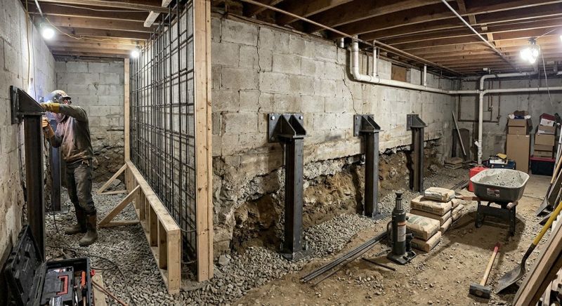 Foundation Stabilizing in Charleston, SC