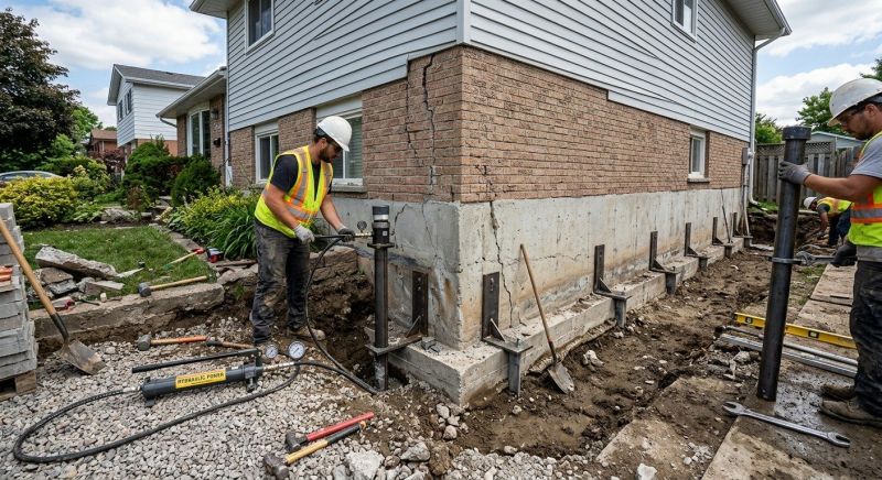 Foundation Stabilizing in Moncks Corner, SC
