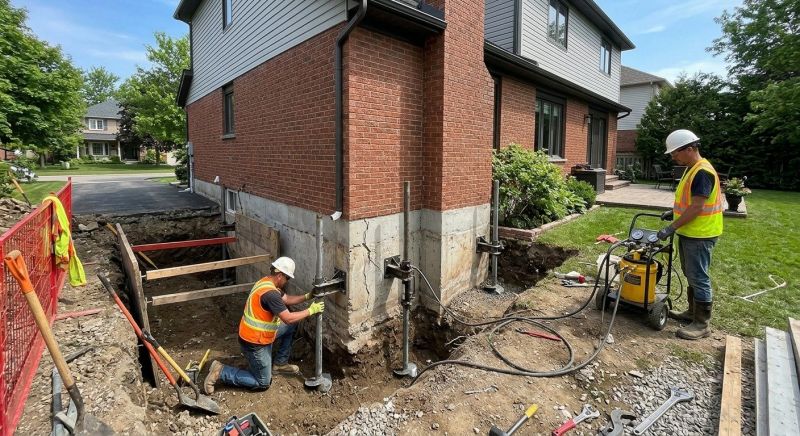 Foundation Underpinning in Moncks Corner, SC