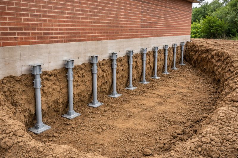 Helical Piers Installation in Moncks Corner, SC