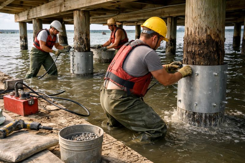 Piling Repair in Moncks Corner, SC