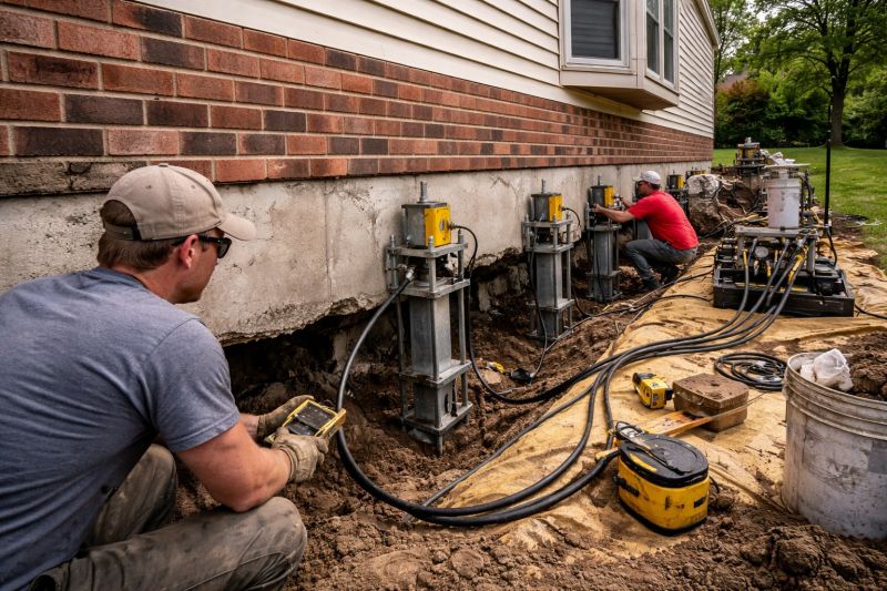 Settling Foundation Service in Awendaw, SC