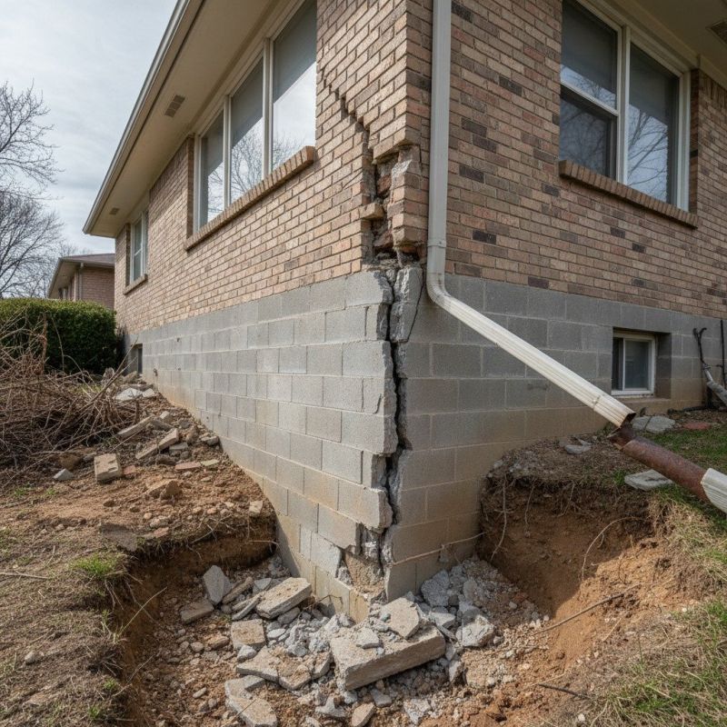 Settling Foundation Service in Goose Creek, SC