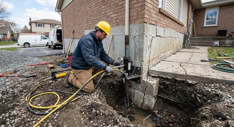 Sinking Foundation Repair in Moncks Corner, SC