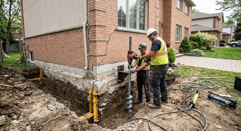 Sinking Foundation Repair in Saint Stephen, SC