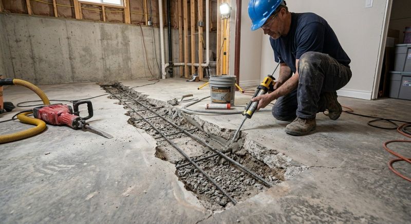 Slab Foundation Repair in Moncks Corner, SC