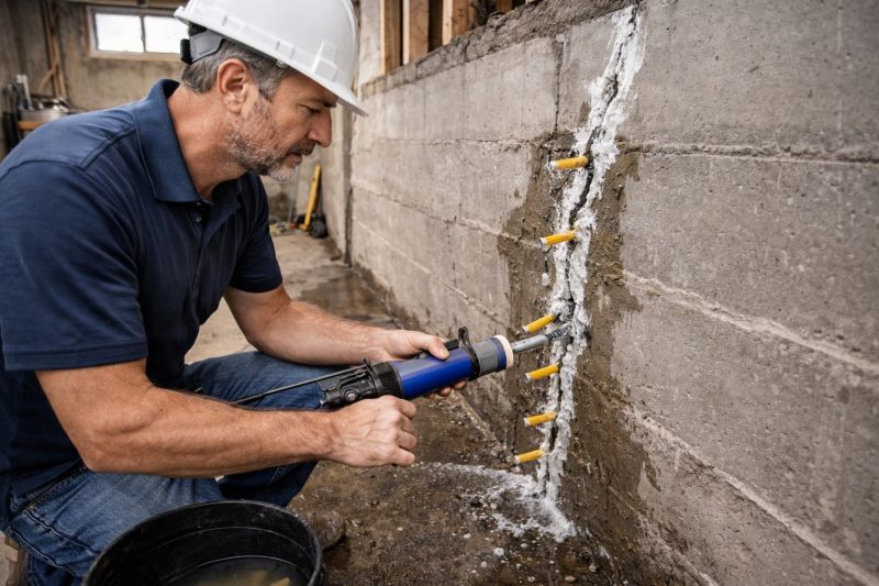 Structural Crack Repair in Moncks Corner, SC