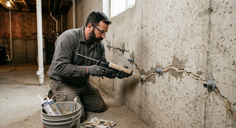 Structural Crack Repair in Moncks Corner, SC