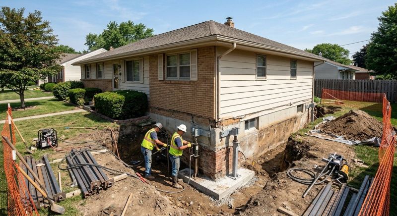 Structural Foundation Repair in Awendaw, SC