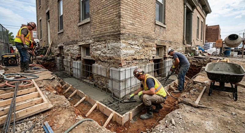 Underpinning Repair in Moncks Corner, SC